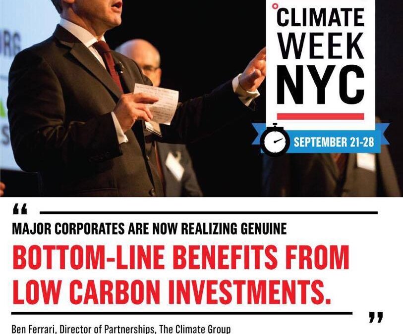 Climate Week NYC 2015